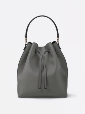 รับผลิตกระเป๋าหนัง bucket bag ดีไซน์โมเดิร์น