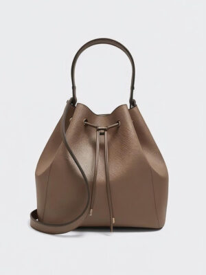 รับผลิตกระเป๋าหนัง bucket bag ดีไซน์โมเดิร์น