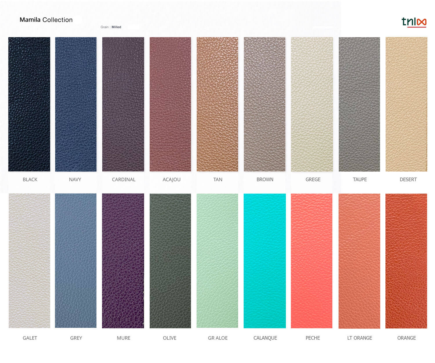 สีของหนังทำกระเป๋าหนัง