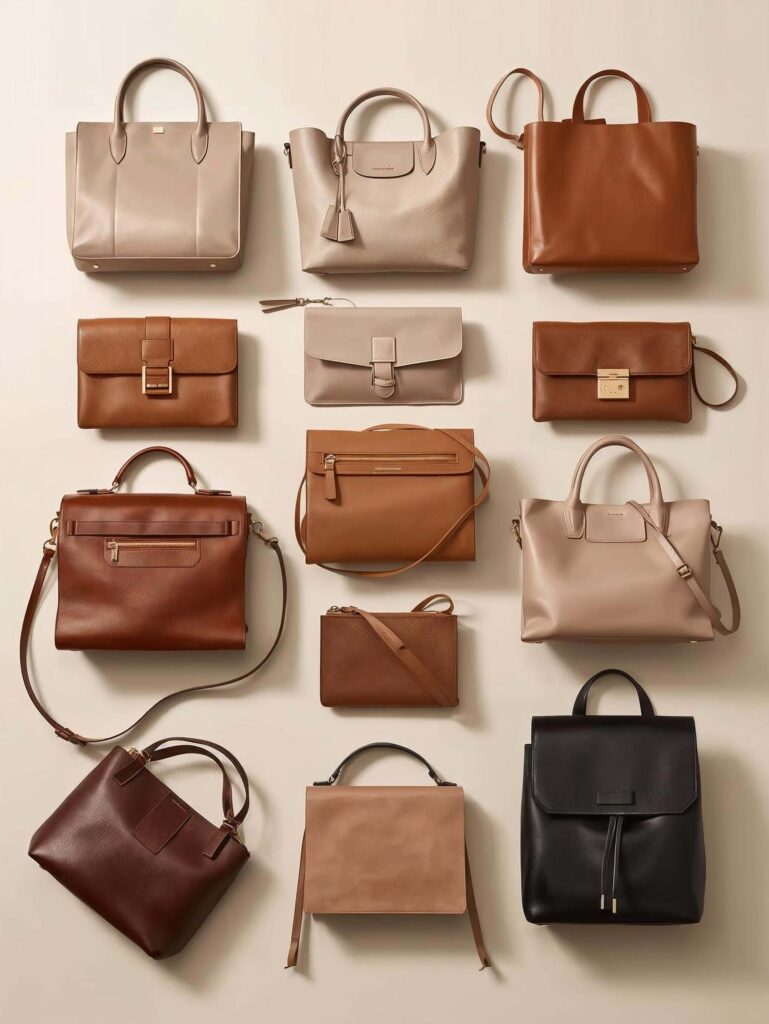 Гид по кожаным сумкам: какие бывают виды кожаных сумок?