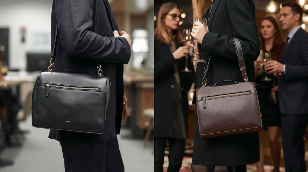 Одна сумка — от офиса до вечеринки в пятницу