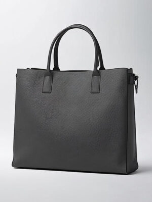leather shoulder bag for men