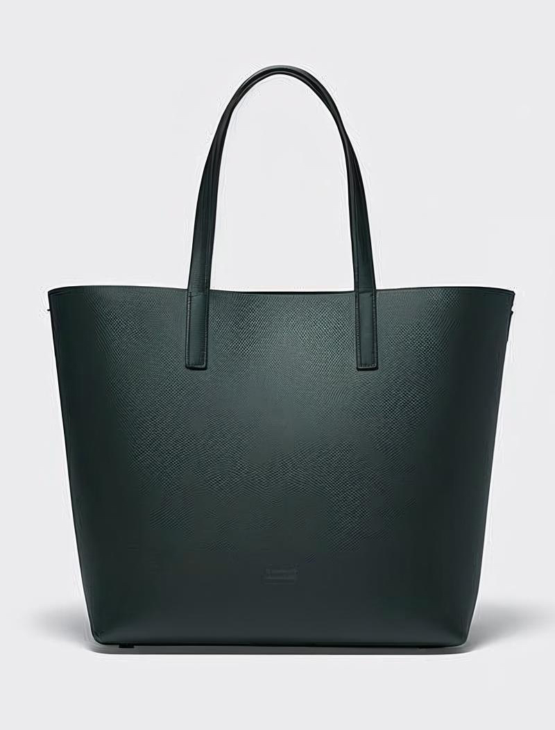 leather tote bag